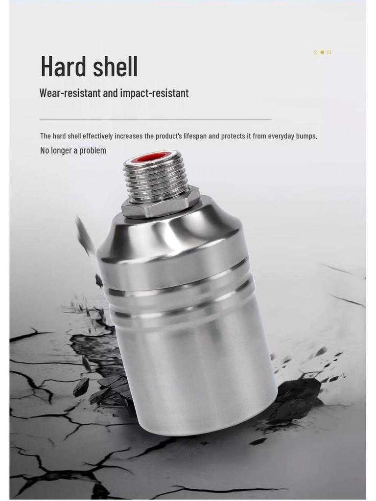 ELEKO Automatic Stainless Steel Float Valve for Water Tank Level Control