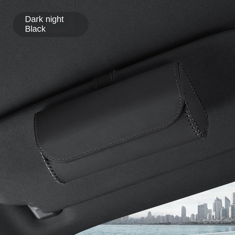 Автомобильный футляр для очков автомобильный органайзер держатель для солнцезащитных очков Для Mitsubishi Outlander I200 Pajero Eclipse ASX Lancer Space Delica Ex