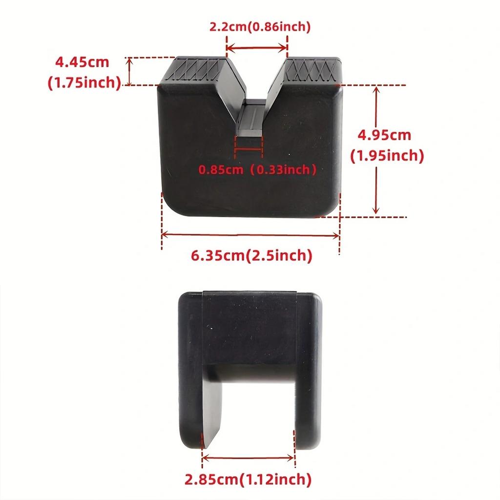 Резиновая ось домкрата подкладка подставка под домкрат подкладки автомобильные аксессуары адаптер рама рельс протектор подъемный противоскользящий авторемонтные изделия