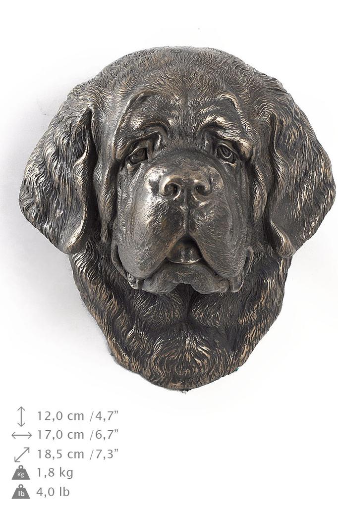 St. Bernard, Saint Bernard, Alpine Mastiff, Bernhardiner - Dog Statue, Hanging Bust, Unique Decoration for Dog Lover by Art-Dog Brand