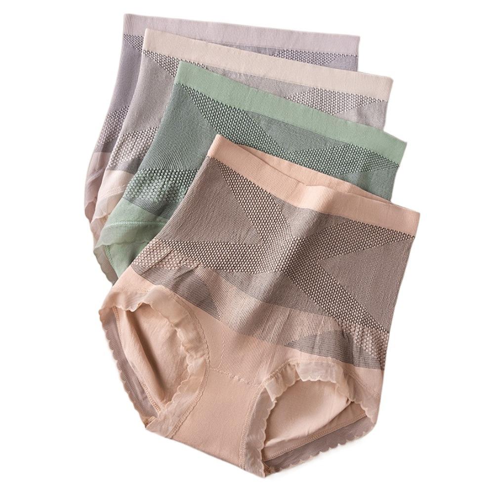 High Waist Postpartum Body Shaper Cotton Crotch Tummy Control Underwear Seamless Shapewear  Lady