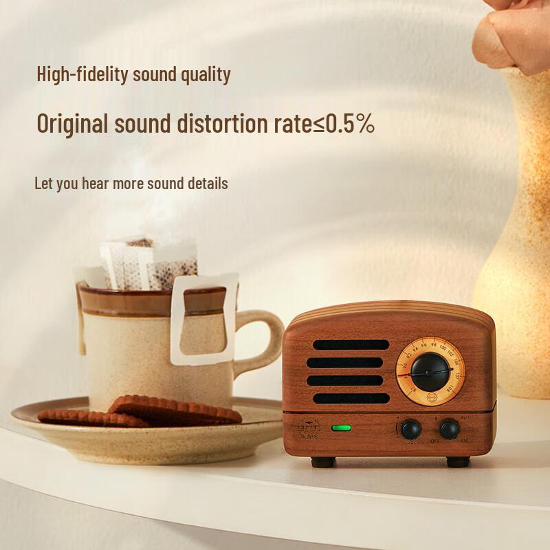Mao Wang Little Prince MW-2 Retro Bluetooth Speaker & Radio