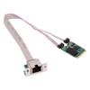 Cablecc RJ45 2,5 Гбит/с 2500 Мбит/с на A+E-Key 2230 NGFF 1000 Мбит/с GBE Gigabit Ethernet Сетевой LAN Кабельный Адаптер для Настольных Материнских Плат