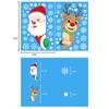 Christmas Window Decal Santa Claus Snowflake Stickers Winter Wall Decals For Kids Rooms New Year Christmas Window Decorations