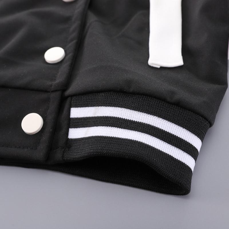 Детская бейсбольная одежда, костюм для мальчиков и девочек, повседневные спортивные комплекты, пальто, брюки, трехкомпонентный весенне-осенний тонкий детский спортивный костюм, наряды