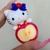 Genuine Hellokitty Apple Party Series Cute Bean Mini Blind Box Desktop Ornaments Decorations Cute Gifts Girls Holiday Surprises