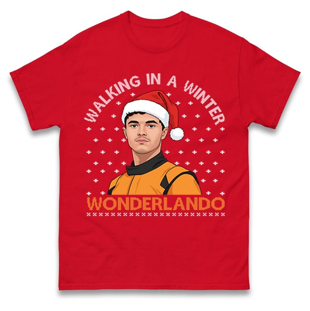 Walking In A Winter Wonderlando Funny Christmas Tshirt Holiday Gift Tee Top