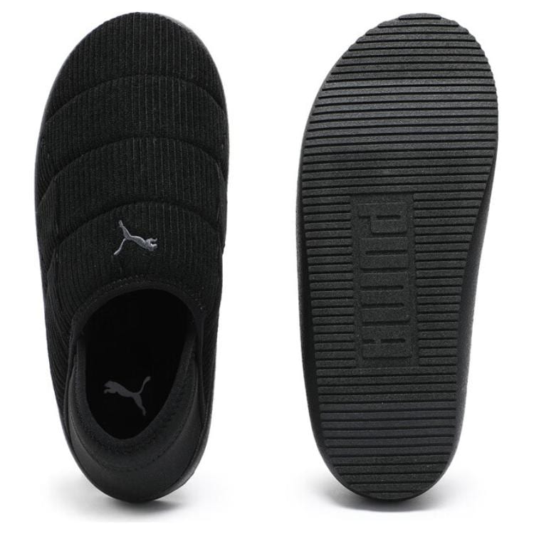 Puma Износостойкие Низкие Повседневные Кроссовки Унисекс Черные 402172-01