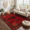 RAKKS Ретро Красный Персидский Ковер / Турецкий Ковер Нескользящий Декор для Гостиной Ковер для Дивана Ковер для Спальни Прикроватный Коврик Кухонный Коврик для Пола