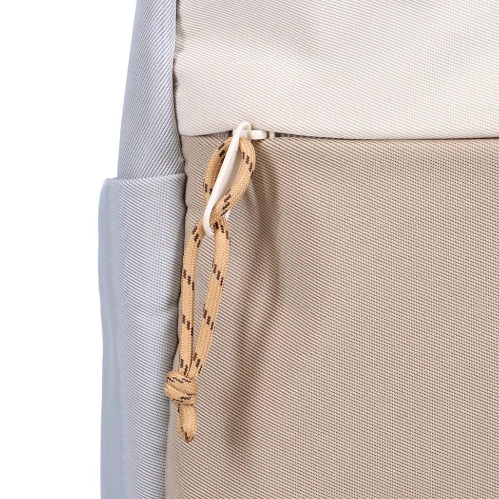 Backpack Rucksack Day Bag Round Type Nuance Gray 26 X 36 X 14 Cm Shoulder 74 Cm [Moomin] Women's Approx. (W) (H) (D) / Length ~ Approx. (length