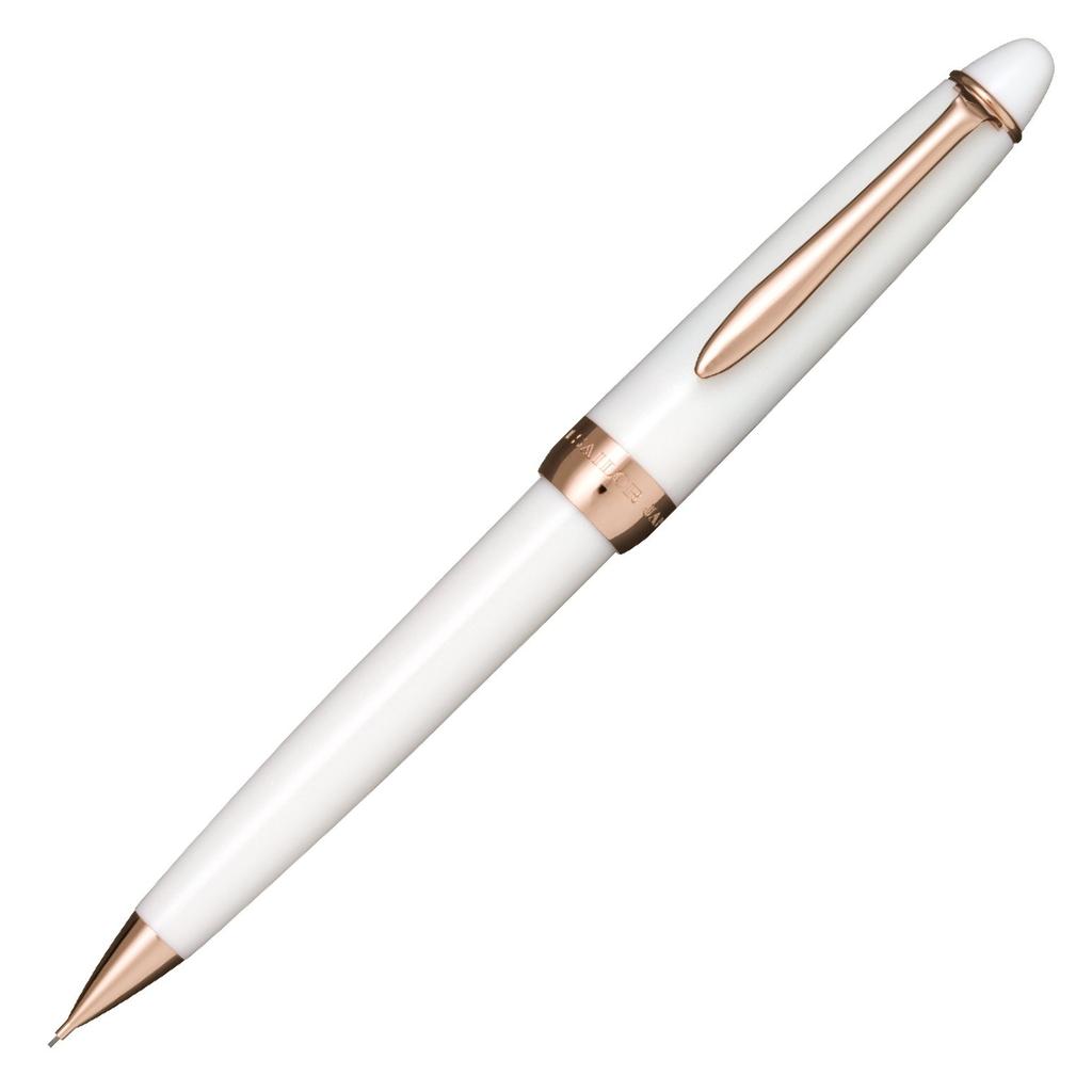Sailor Fascine Mechanical Pearl White 0.5mm Pencil, White, 21-0525-510,