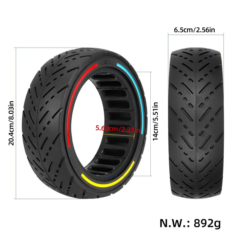 Покрышки 8,5*2,5 электрического самоката твердые для самокатов Dualtron Mini/Speedway Leger электрических
