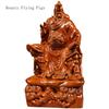 Classical Wood Carvings, Guan Gong Decorations, Living Room, Martial Arts and Wealth Gods, Offering Mahogany Handicrafts