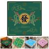 Mahjong Table Mat Foldable Anti-Slip Mahjong Mat Noise Reduction Table Cover for Board Games Decoration