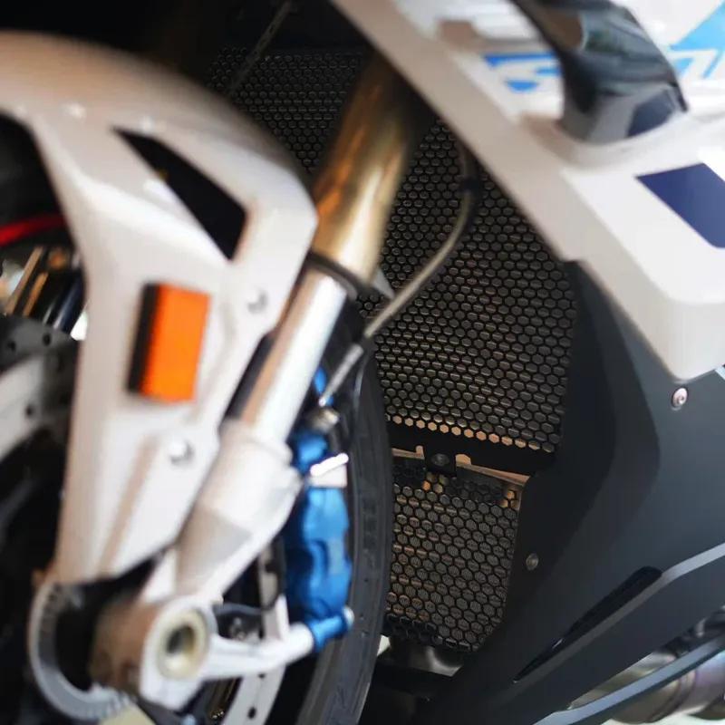 Motorcycle Radiator Grille Guard Cover Protective Water Tank Cooler Protector For BMW S1000R S1000RR S1000XR 2019-2025