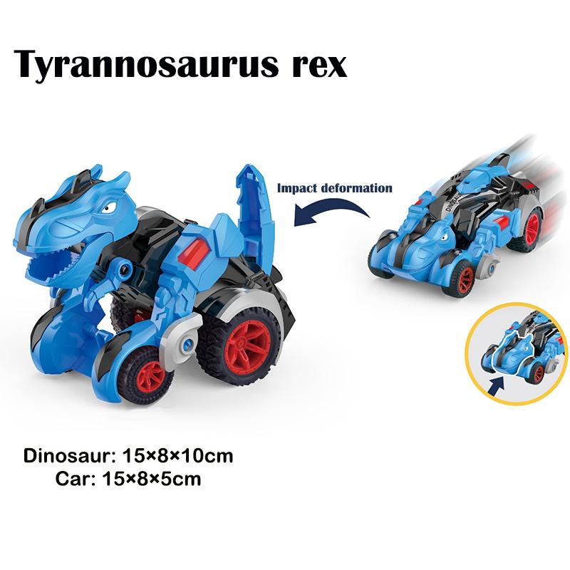 Динозавр игрушечный автомобиль деформация аварии автомобиль экскаватор модель инерционный инженерный автомобиль мальчик 3/5/8 лет