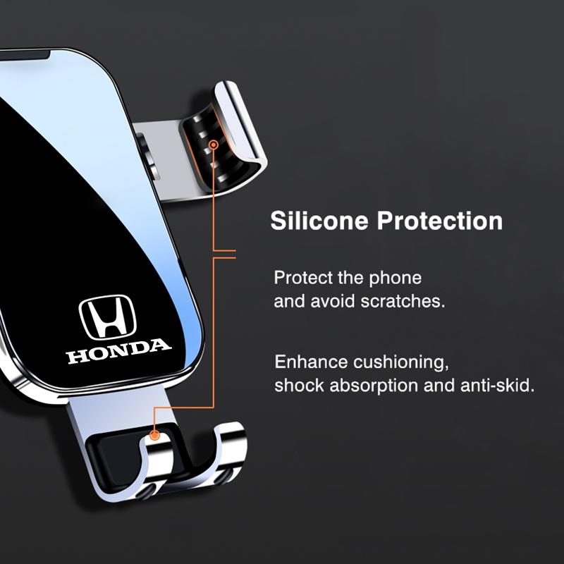 rlbn5 Car GPS Bracket Gravity Type Mobile Phone Holder Accessories For Honda Civic Fit Jazz Accord Pilot CRV Odyssey Passport City HRV