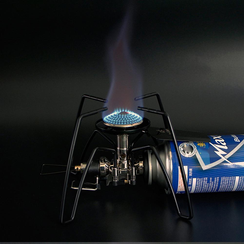 Portable Camping Stove Lightweight Backpack Hiking Gas Furnace Outdoor Tourist Cooker Parts Picnic Hiking Survival Cookware