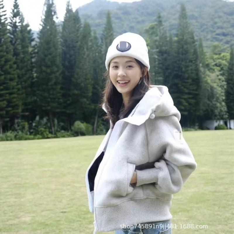 Womens Warm Hooded Down Jacket With Wool Blend Fleece Lining Fall Winter Casual Outerwear