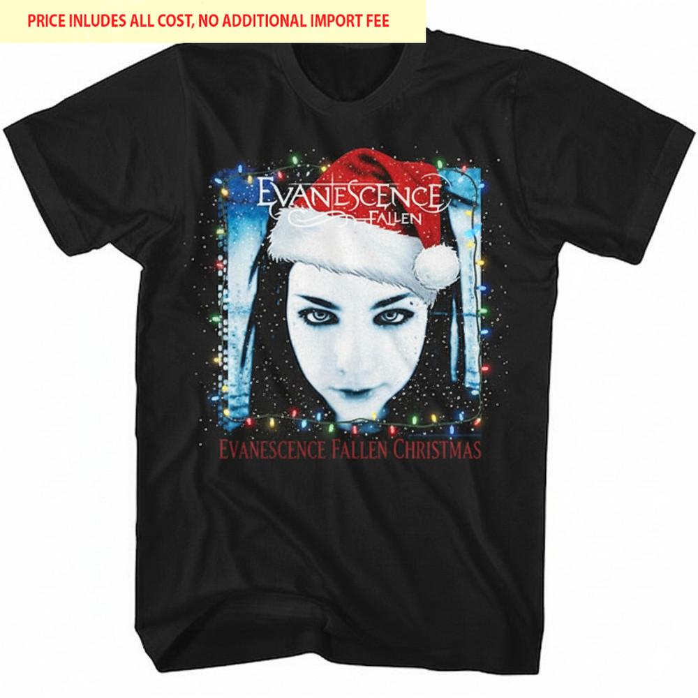 Hot Christmas Evanescence Band Fallen Gift Xmas Black S-5XL Shirt LL843 Unisex T-Shirt