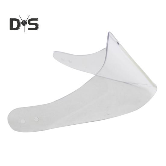 Универсальный защитный шлем, прозрачный козырек, устойчивый к царапинам, противотуманный хоккейный щиток, вентилируемый дизайн, небьющийся, широкий обзор, прочная хоккейная лента для хоккея с шайбой