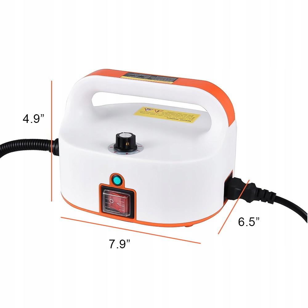 3800W Multi-Purpose Steam Cleaner with 6 Settings - White