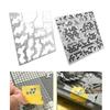 Precision Laser Cut Stencil Board For Model Enthusiasts And Handmade Crafters Stainless Steel Model Spray Stencil Plate