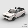 MOC MK1 T1 Кабриолет Универсал Спортивный Автомобиль Внедорожник Автомобиль Строительные Блоки Кирпич Гонки Креативный Суперкар Детские Игрушки Подарок