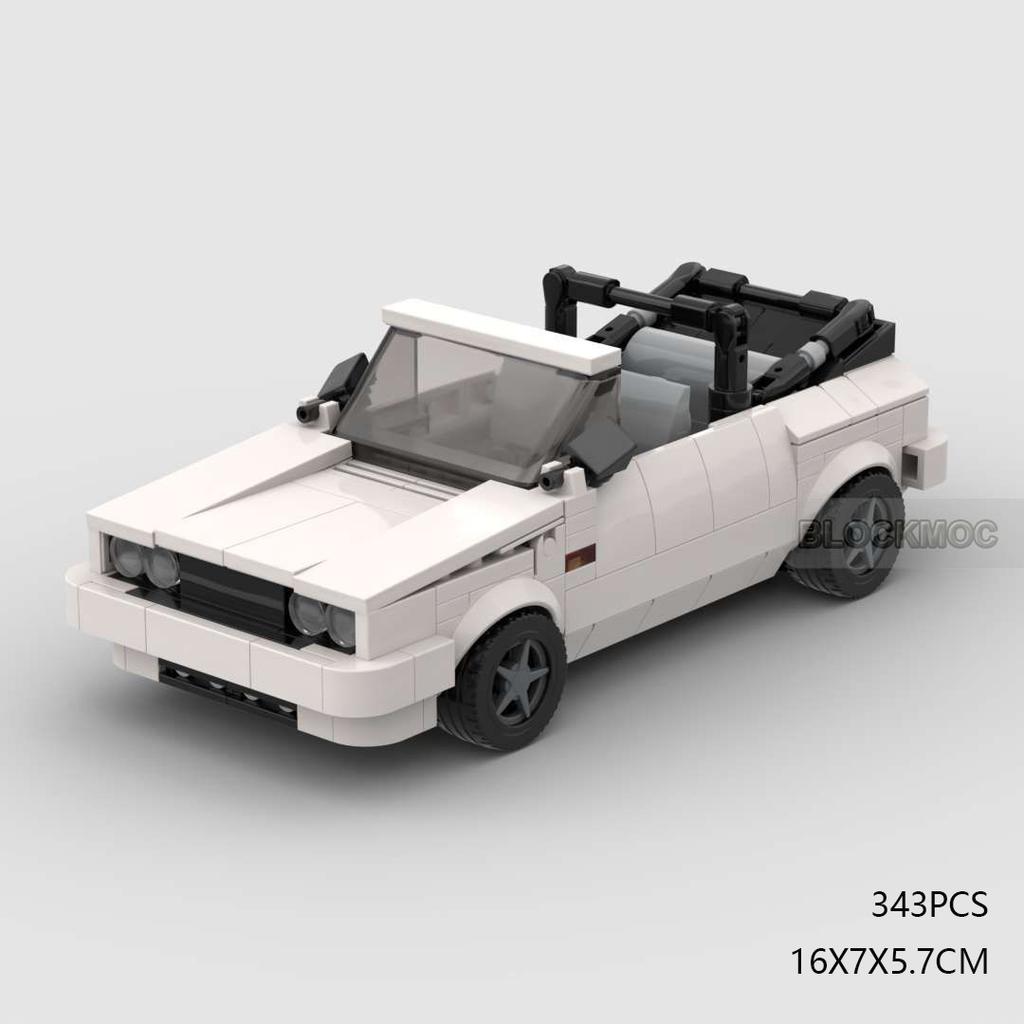 MOC MK1 T1 Кабриолет Универсал Спортивный Автомобиль Внедорожник Автомобиль Строительные Блоки Кирпич Гонки Креативный Суперкар Детские Игрушки Подарок