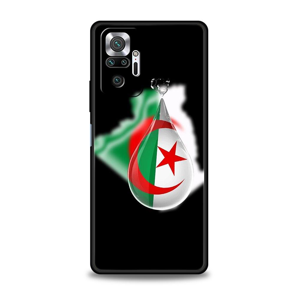 Algeria Passport Phone Case For Xiaomi Redmi Note 14 13 5G 10 11 12 Pro Plus 4G 14C 13C 12C 10C Black Cover