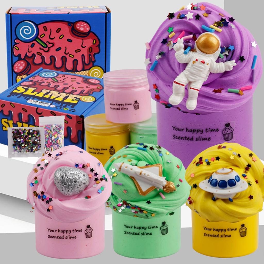 Bee Butter Mud Crystal Mud Bull Head Glue Slime Set