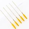 Maange 50 шт. одноразовая щеточка для ресниц с кристальной ручкой желтого цвета косметические инструменты