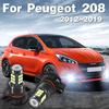 2504 PSX24W 12276 Светодиодная передняя противотуманная фара Автомобильная лампочка Для Peugeot 208 2012 2013 2014 2015 2016 2017 2018 2019 Аксессуары
