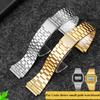 Тонкий стальной ремешок для часов Casio стальной наручный ремешок a158 / a159 / A168 /a169 /b650 /aq230/ 700 маленькая золотая серия часов 18 мм Ремешок