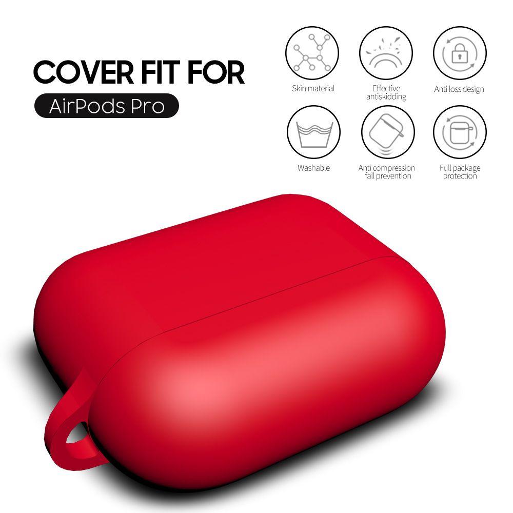 Hook Protector Charging Case Shell for Apple Airpods Pro Airpod 3 Silicone Case Protective Cover
