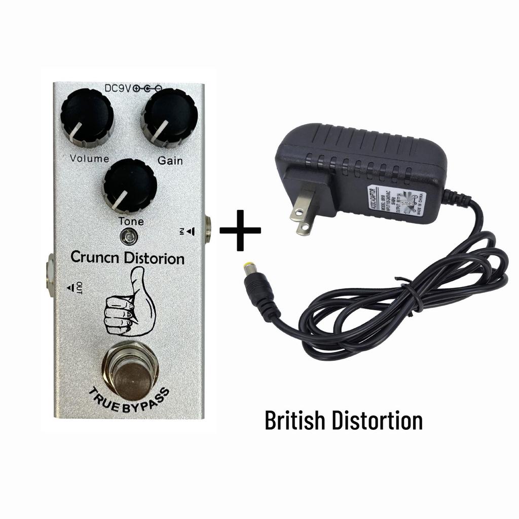 Mini Electric Guitar Effects Pedal: Portable Distortion, Overdrive, Delay, Chorus & Tremolo