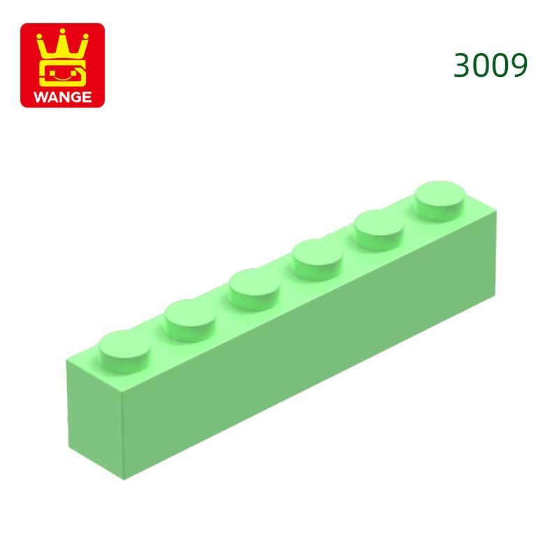 Нетоксичные 42 шт./лот 3009 1x6 точек Высокие базовые строительные блоки Аксессуары Совместимые с Кирпичиками DIY Детские игрушки Сборка Подарочная коробка