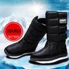 Snow Boots Men Women Winter Shoes Warm Cotton Large Snow Boots Medium Tube Cotton Shoes