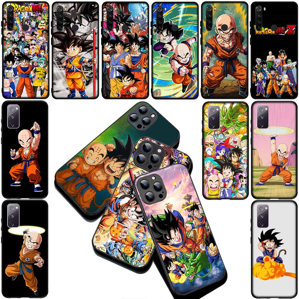 Super Krillin Dragon Son Goku Ball Silicone Cover for Xiaomi Redmi 15 15C A4 A5 9A 9C NFC Note 9 8 9T 9Pro Coque Phone Case