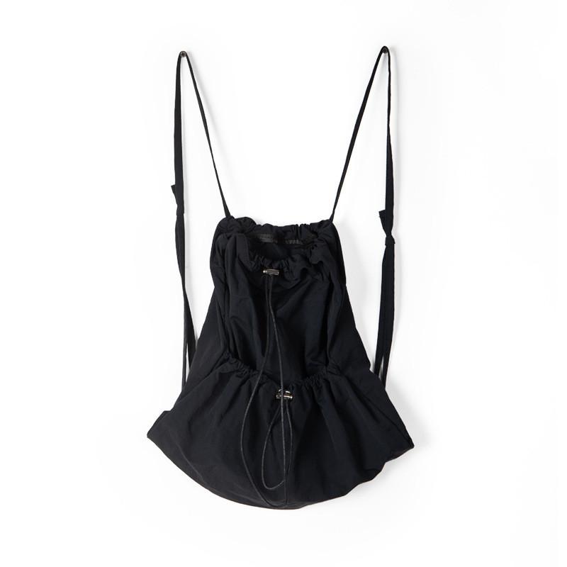 IELGY Harajuku Casual Neutral Wind Lightweight Texture Breathable Double Shoulder Nylon Backpack