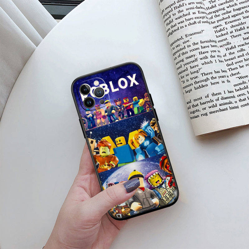 IR21 R-Robloxs Чехол для Samsung A06 A35 A25 A24 A15 A05S A05 M55 M35 M15 A02 A12 A13 A10 A16 A20 A30 A22 A31 A32 A33 A42 A50