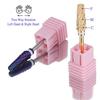 Pro 5 IN 1 Carbide Nail Drill Bits Bur Mix Cuts 3/32" Nail Salon Milling Cutters Durable Gel Cuticle Polishing Manicure Accessry