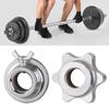 Plated Steel Spring Gym Barbell Bar Clips Dumbbell Spinlock Collars Spin Lock Screw Check Nut