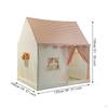Kids Play Tent Large Space Imaginative with Window Foldable Indoor Playhouse