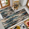 1Pcs Anti Fatigue Kitchen Rug Vintage Wood Waterproof Non-Slip Thick Cushioned Kitchen Mat Heavy Duty Comfort Standing Mat for Kitchen