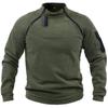 Men's Tactical Outdoor Jacket Hunting Clothes Warm Zippers Fleece Pullover Men Windproof Autumn Winter Coat Thermal Underwear