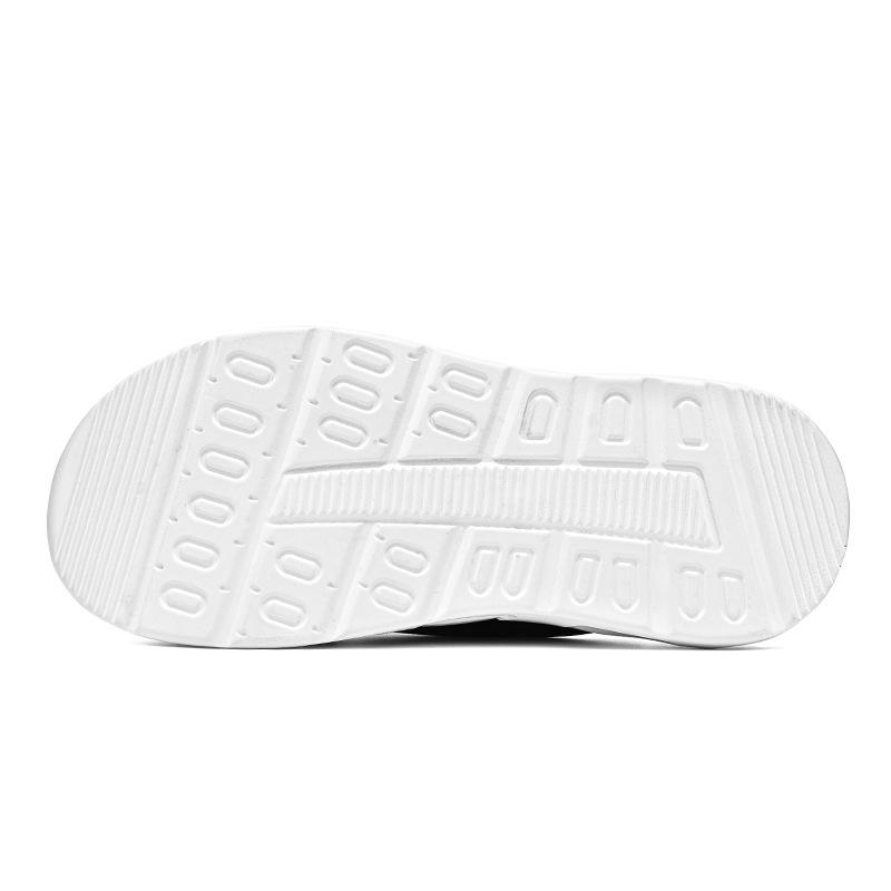 Большие размеры, мужские тапочки на воздушной подушке из искусственной кожи, летняя новая корейская версия, повседневная модная универсальная трендовая обувь для пляжа