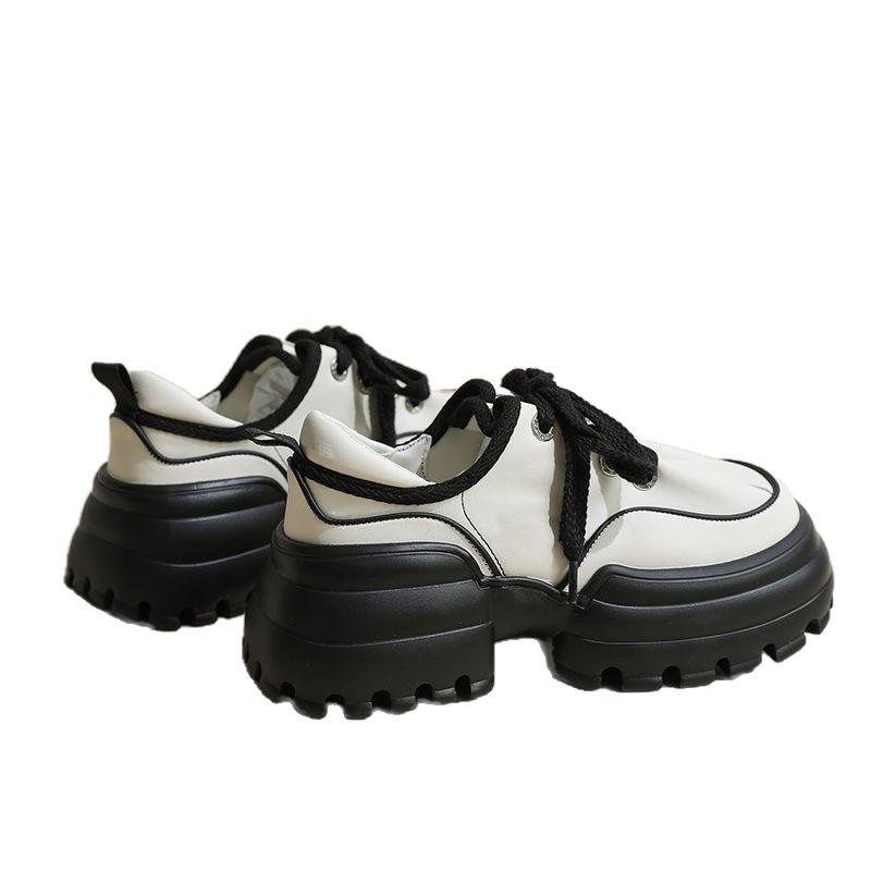 Casual Retro Pancake Dad Shoes for Women, Thick-soled, Height-increasing and Comfortable Sports Shoes