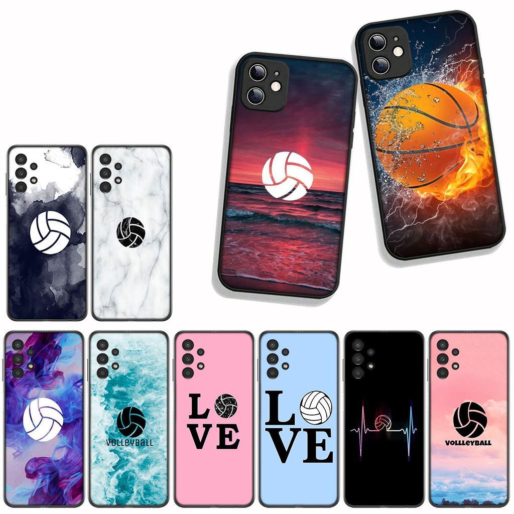 Чехол Cover для Motorola Moto Edge 50 30 Fusion 40 neo Ultra Pro G54 G24 G05 G35 G55 G64 G75 G84 G85 Чехол Логотип волейбола