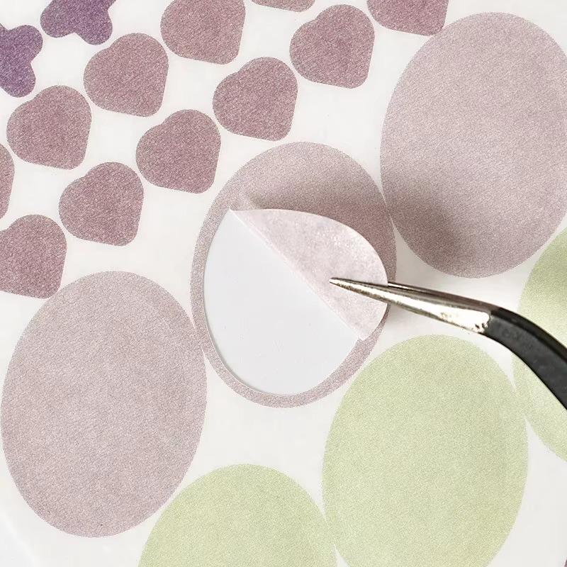 Набор из 12 листов, цветные наклейки с точками, полупрозрачные маркерные этикетки для самостоятельного оформления журнала, канцелярские принадлежности для студентов, наклейки в стиле граффити